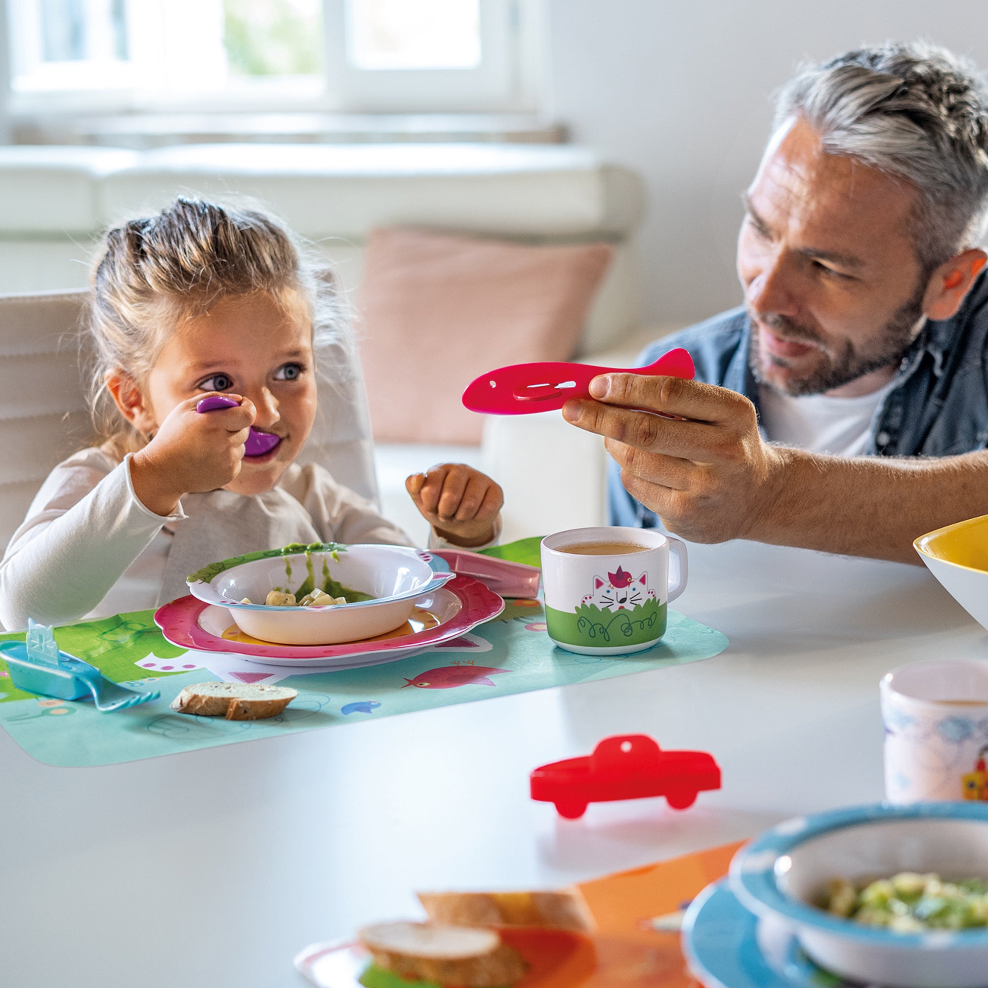 3 PIECE CUTLERY SET 'PLAYPARK' "BIMBI" - Image 2