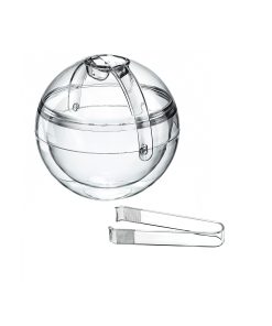 ICE BUCKET WITH TONGS 'STELLA' "HAPPY HOUR"