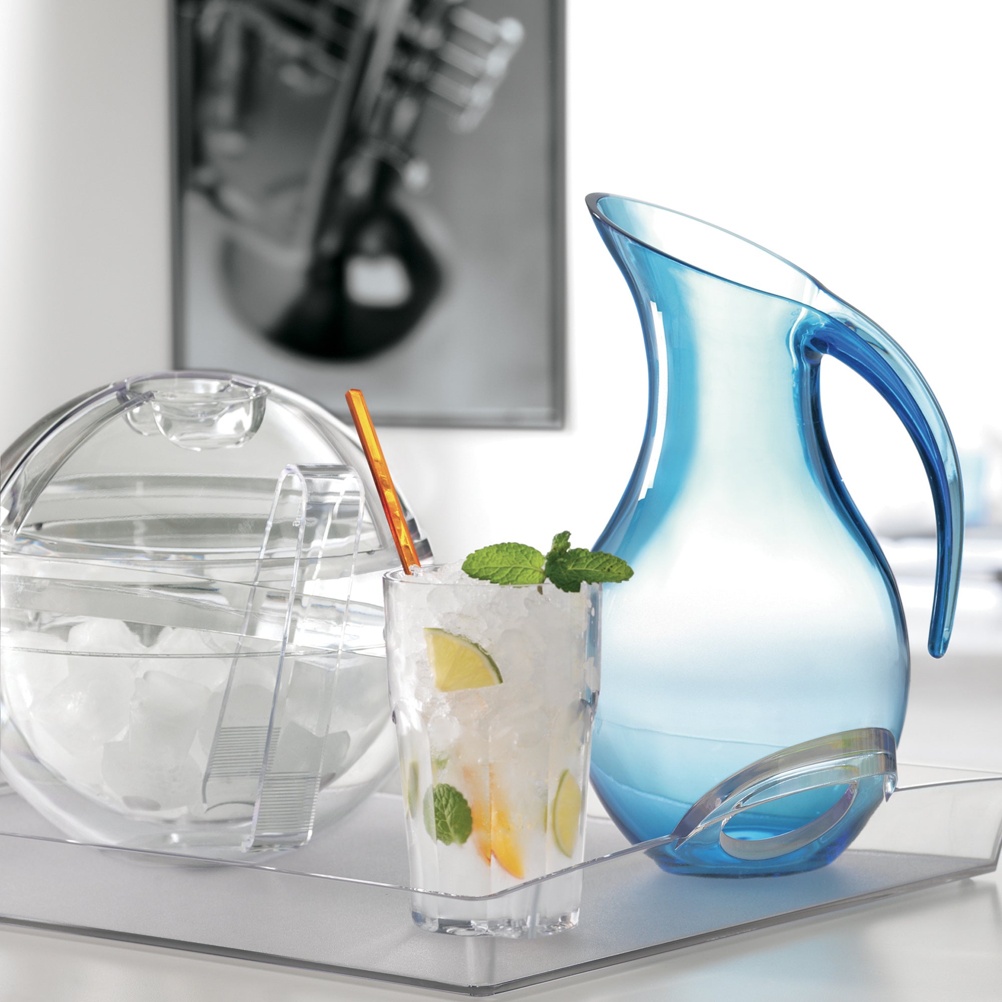 ICE BUCKET WITH TONGS 'STELLA' "HAPPY HOUR" - Image 2