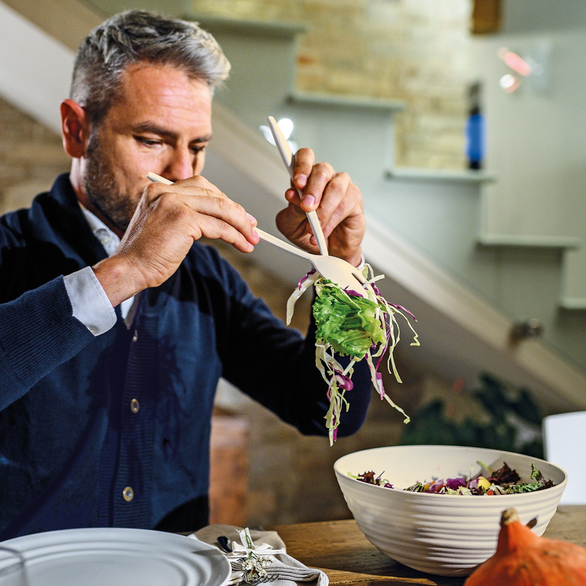 SALAD SERVERS "TIERRA" - Image 2