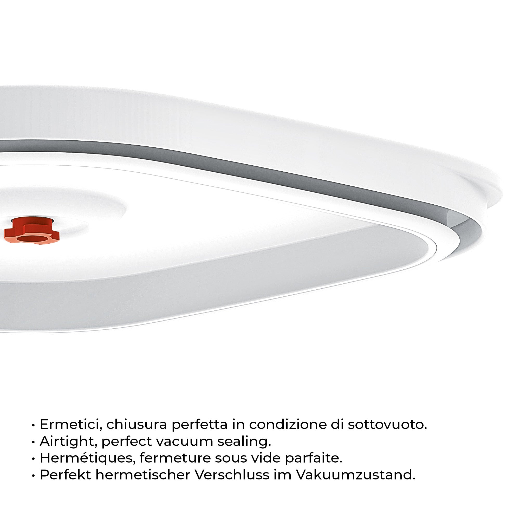 SHALLOW VACUUM CONTAINER 'SAVE-IT' "FOOD STORAGE" - Image 4