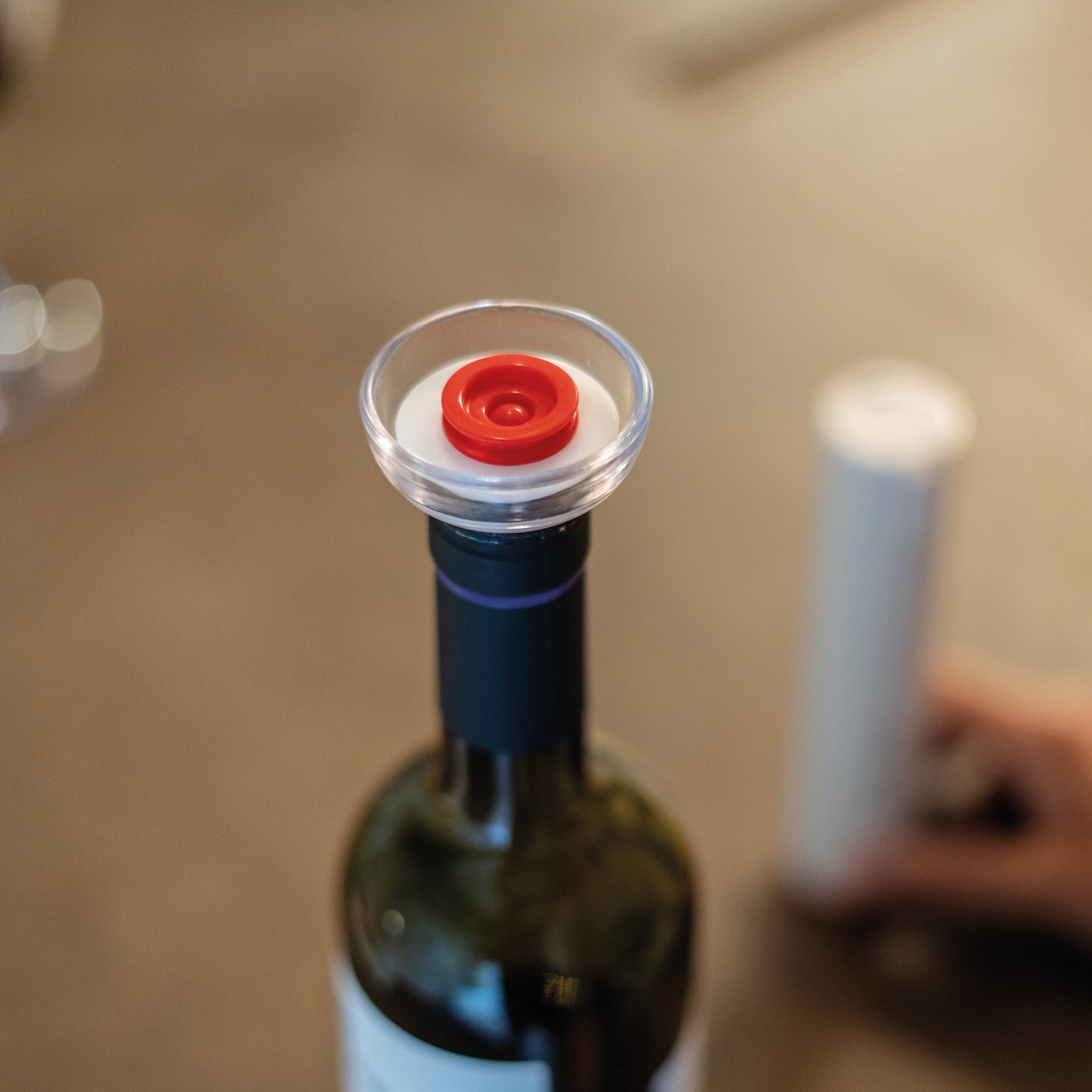 VACUUM WINE STOPPER 'SAVE-IT' "FOOD STORAGE" - Image 5