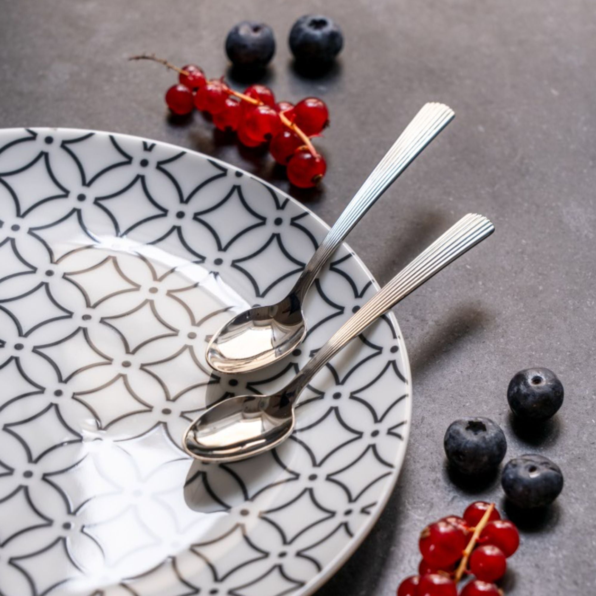SET OF 6 TEASPOONS "CLEO" - Image 2