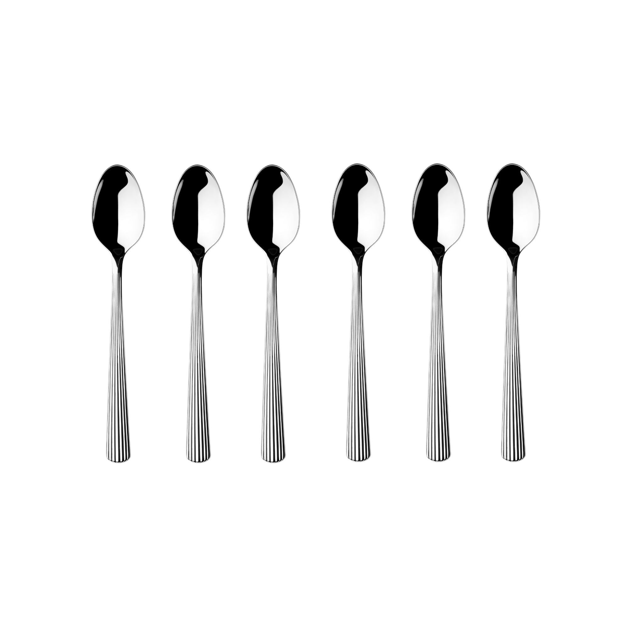 SET OF 6 TEASPOONS "CLEO"