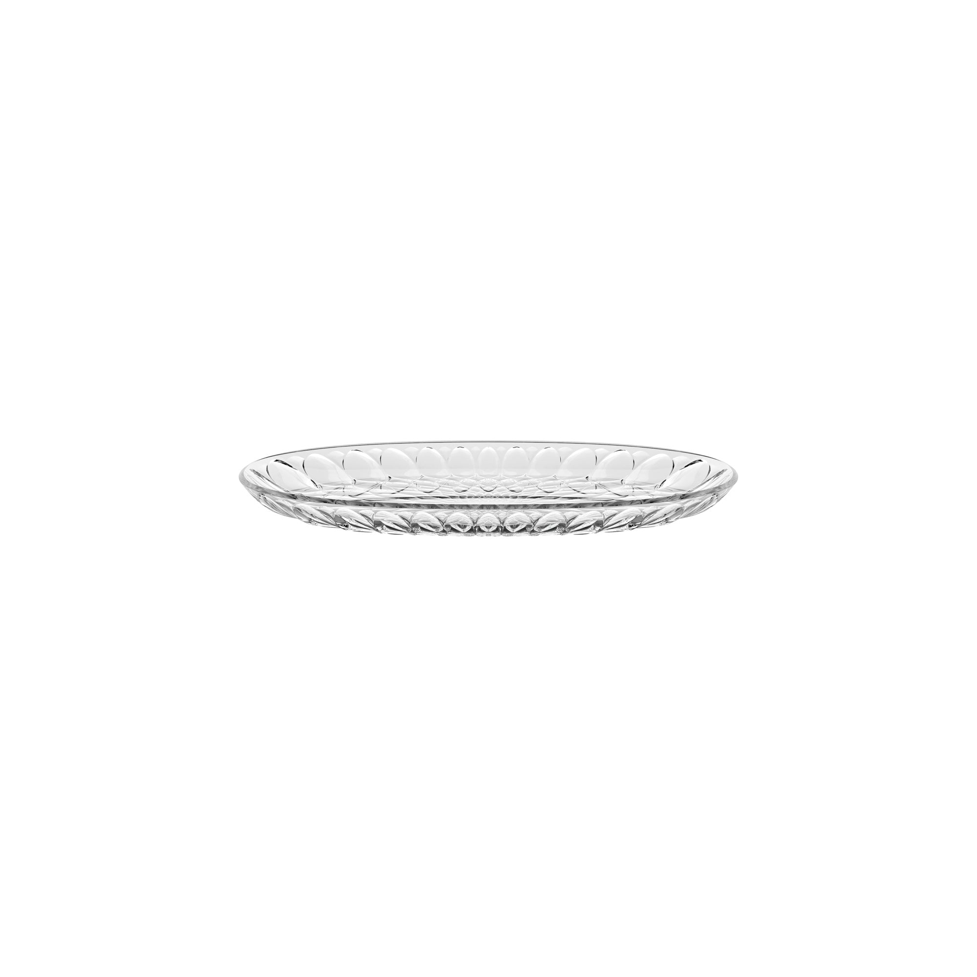 SMALL OVAL SERVING DISH "VANITY"