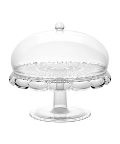 CAKE STAND WITH DOME "VANITY"