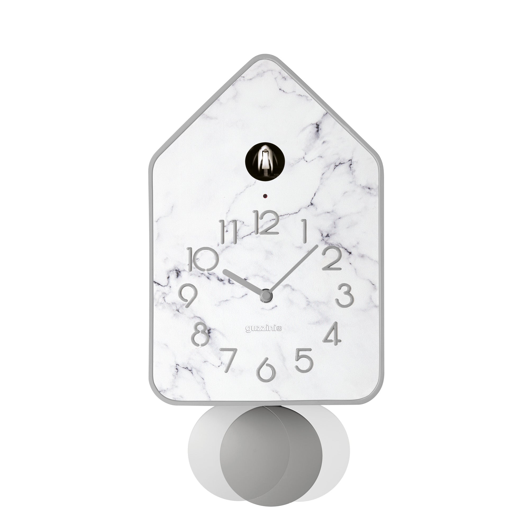 'QQ-UP' WALL CLOCK WITH PENDULUM "HOME" - Image 3