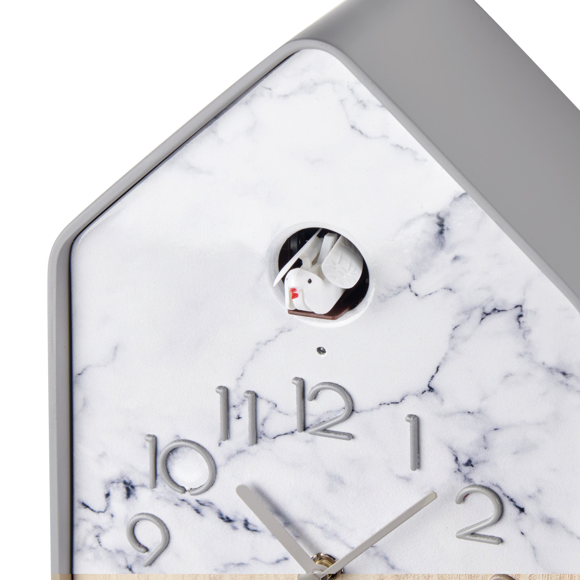 'QQ-UP' WALL CLOCK WITH PENDULUM "HOME" - Image 4