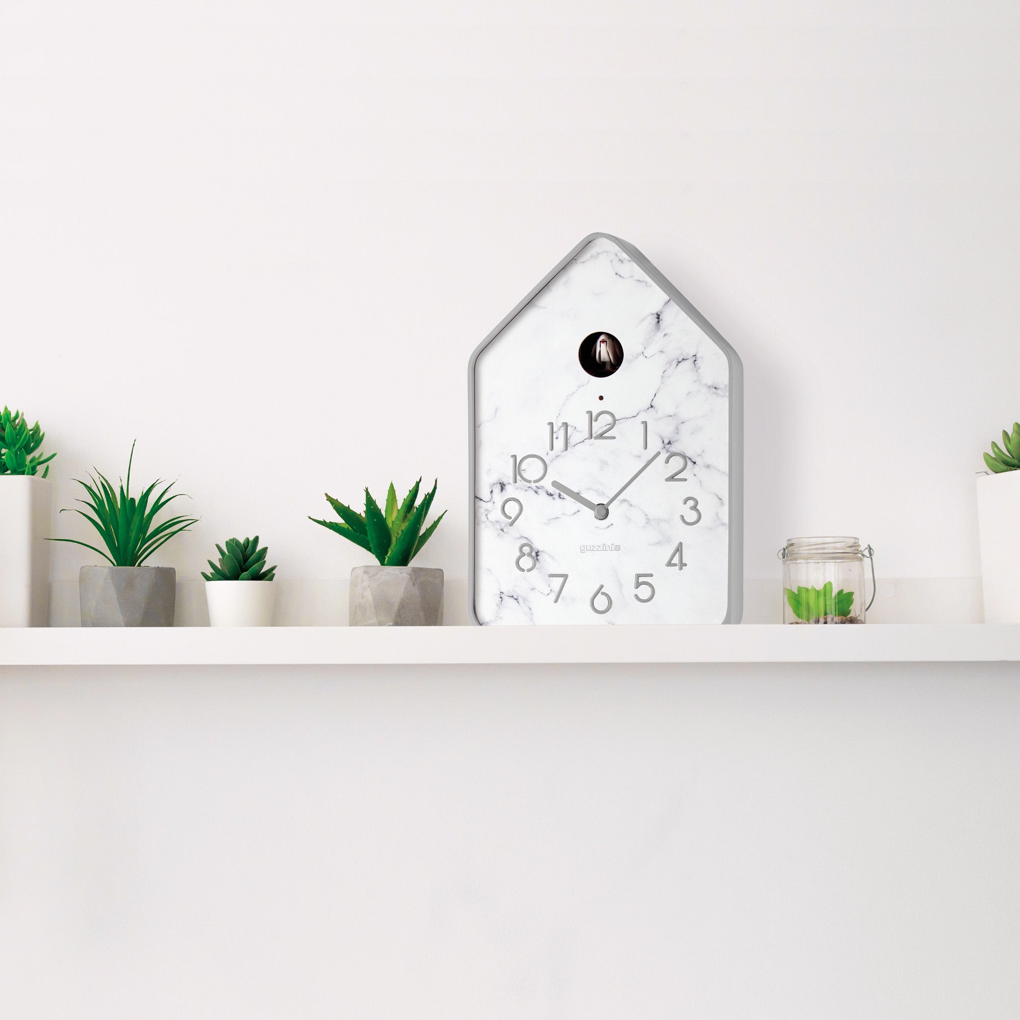'QQ-UP' WALL CLOCK WITH PENDULUM "HOME" - Image 5