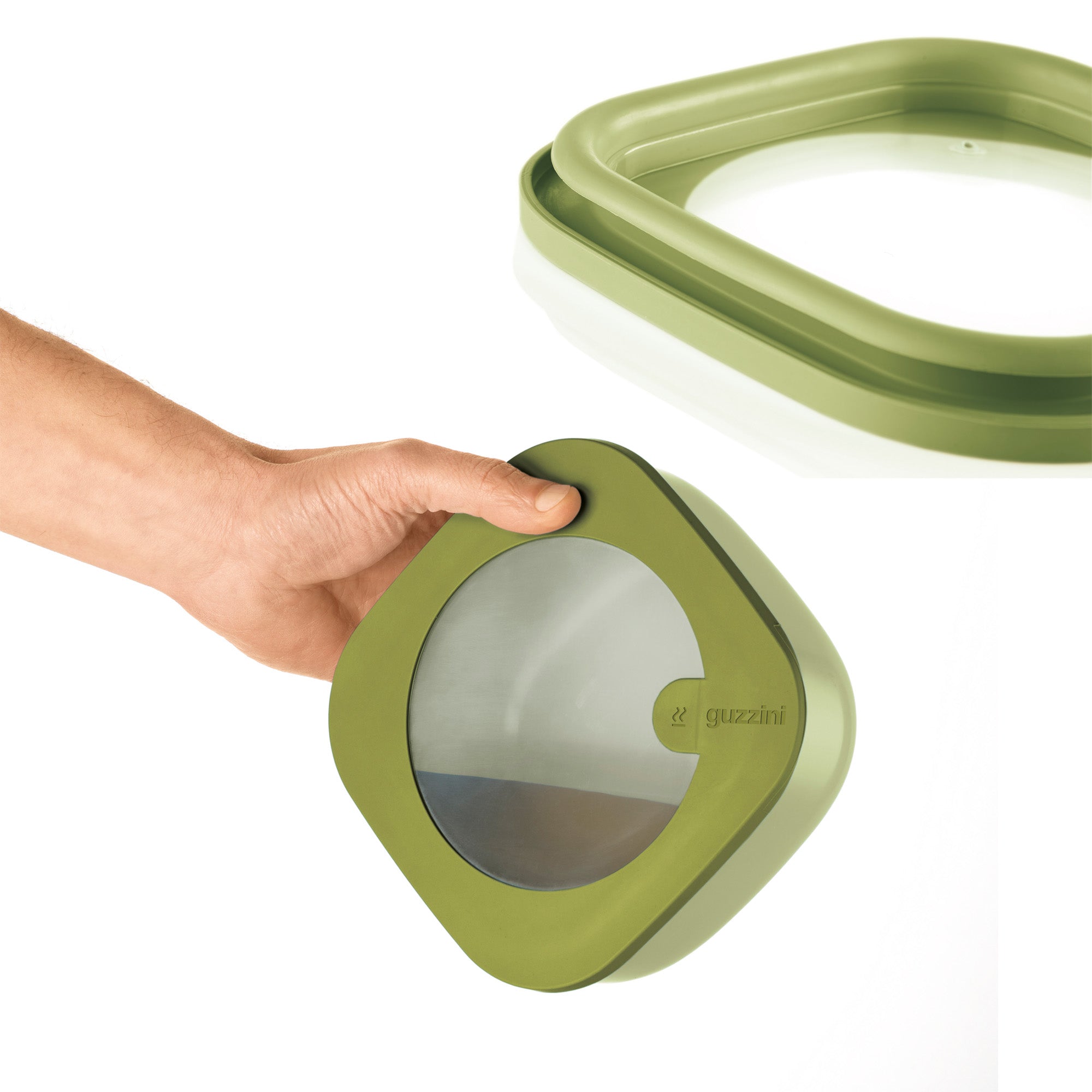 SET 3 SHALLOW CONTAINERS 'STORE&MORE BIO' "FOOD STORAGE" - SQUARE - Image 5