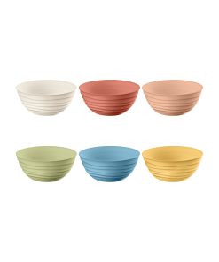 SET OF 6 BOWLS Ø12,2CM "TIERRA"