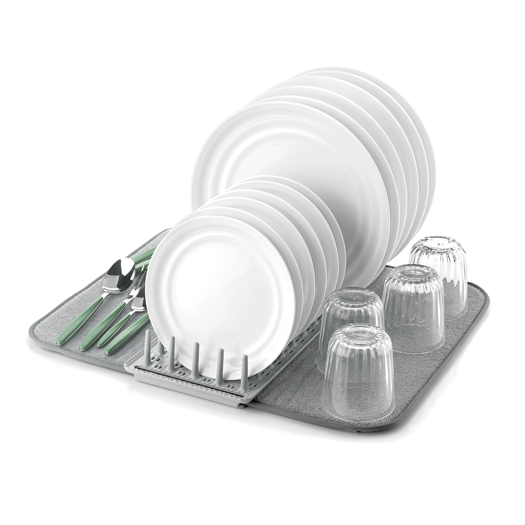 DISH DRAINER WITH MAT 'DRY&SAFE' "ORGANIZATION" - Image 5