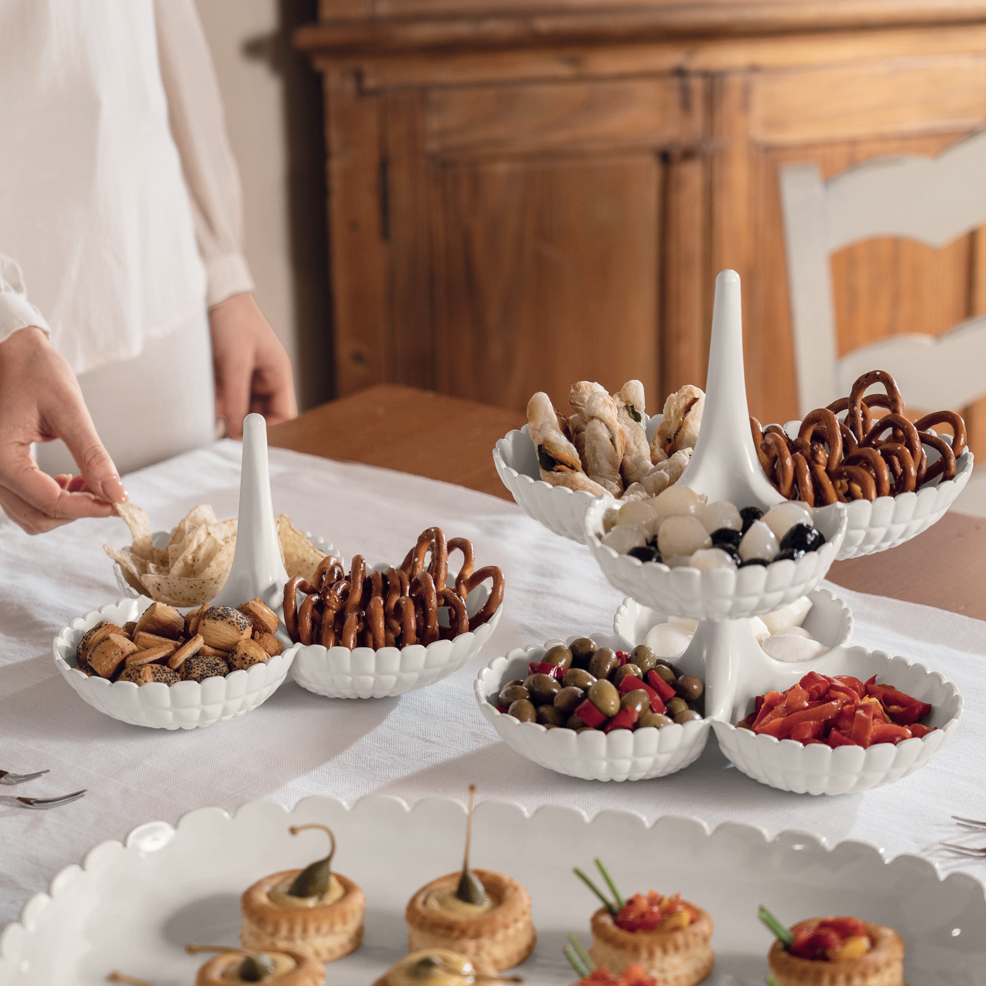 HORS D'OEUVRES DISH "TIFFANY" - Image 2