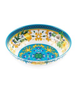 BOWL Ø30CM ''FLOWER&LEMON''