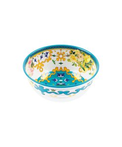 BOWL Ø22CM ''FLOWER&LEMON''
