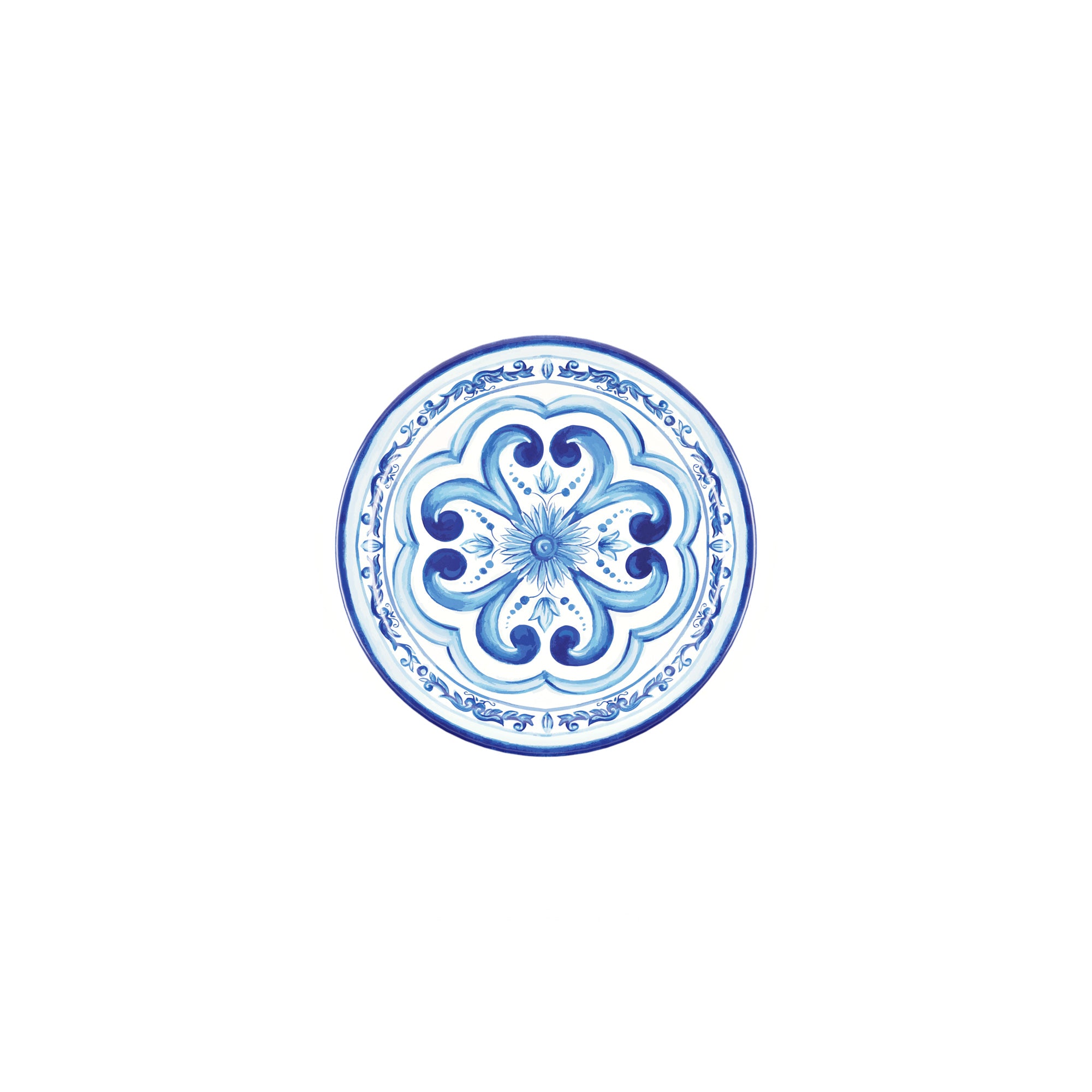 DINNER PLATE "BLUES" - Image 4