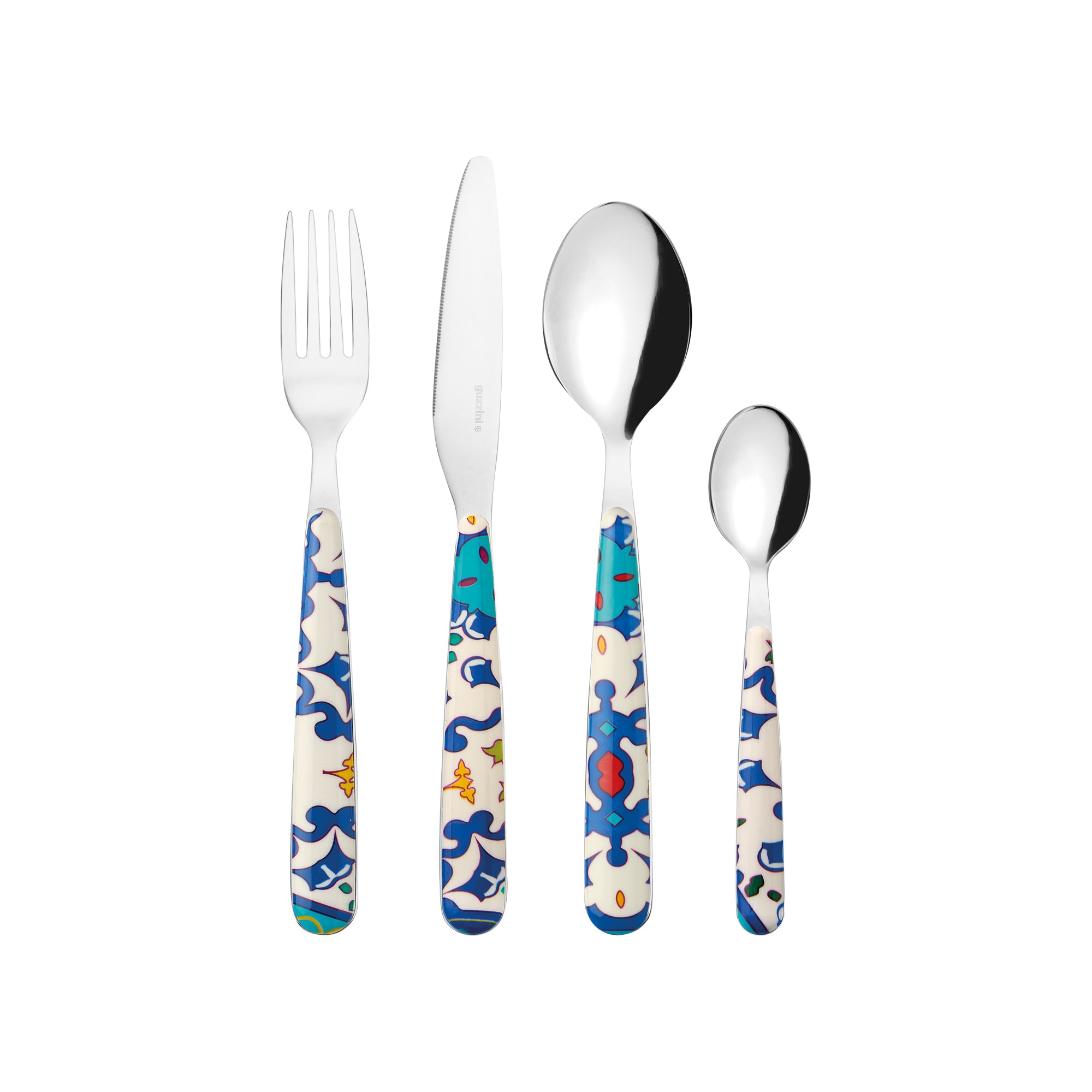 24-PIECE CUTLERY SET ''FLOWER&LEMON"