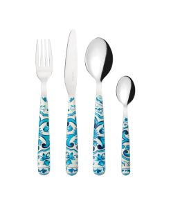 24-PIECE CUTLERY SET "BLUES"