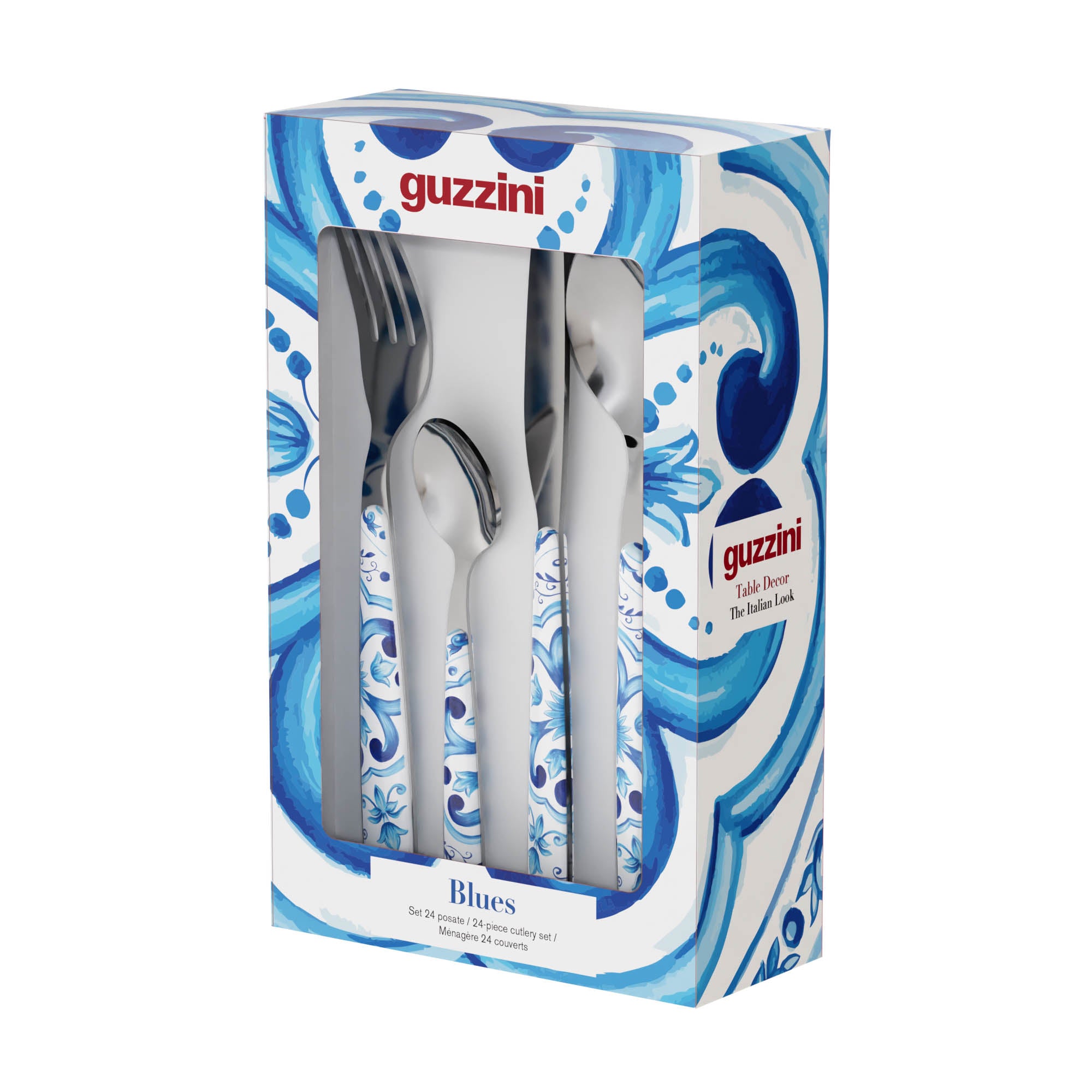 24-PIECE CUTLERY SET "BLUES" - Image 4