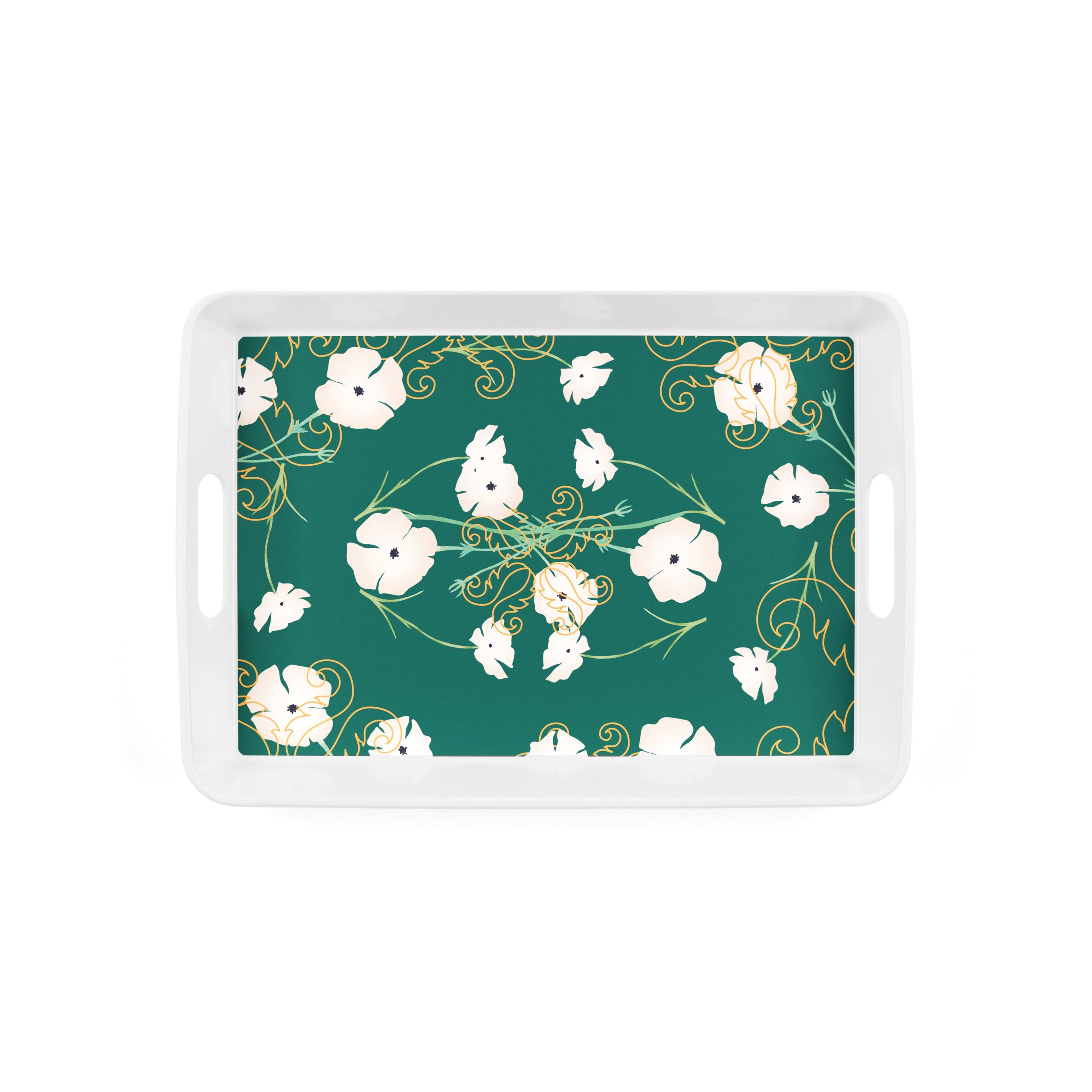 RECTANGULAR TRAY WITH HANDLES ''FUSION'' - Image 3