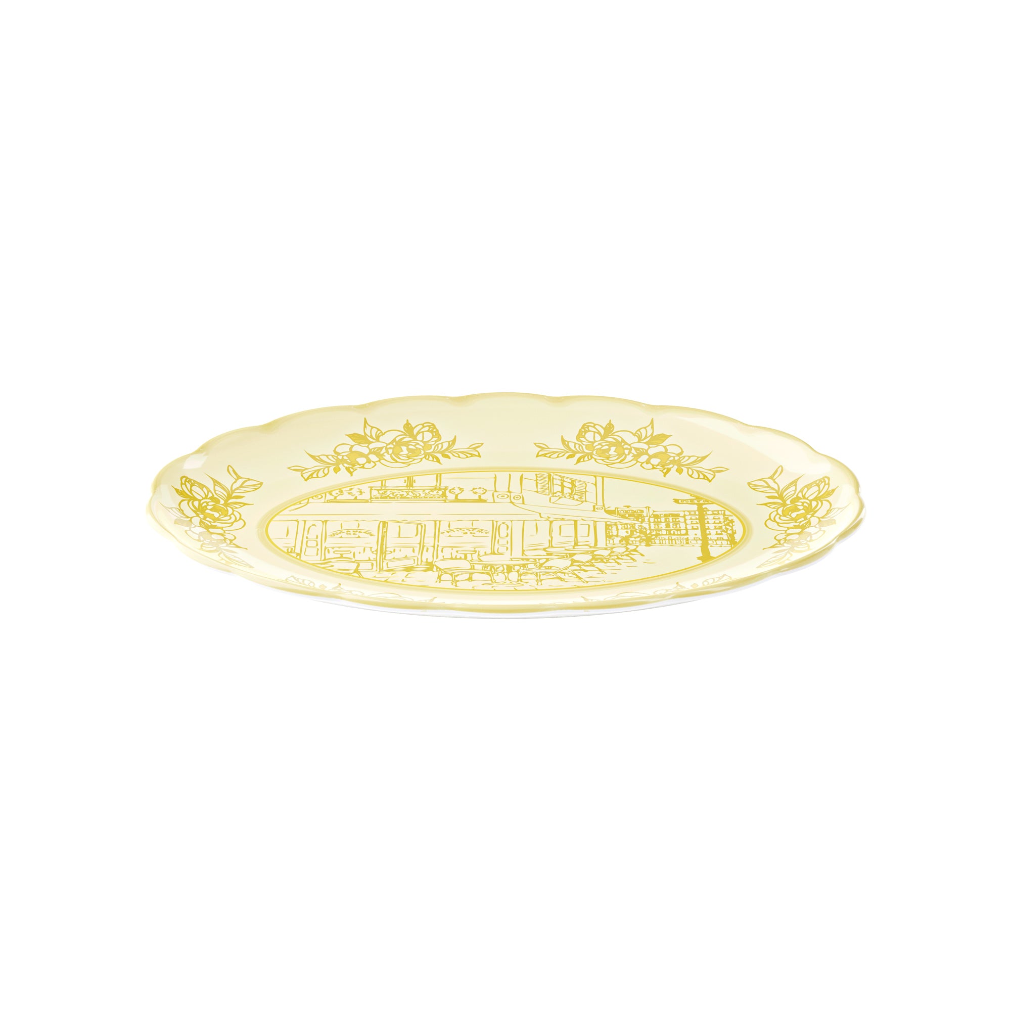 LARGE OVAL SERVING DISH "JOSEPHINE" - Image 2