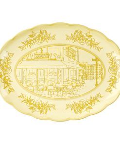 LARGE OVAL SERVING DISH "JOSEPHINE"