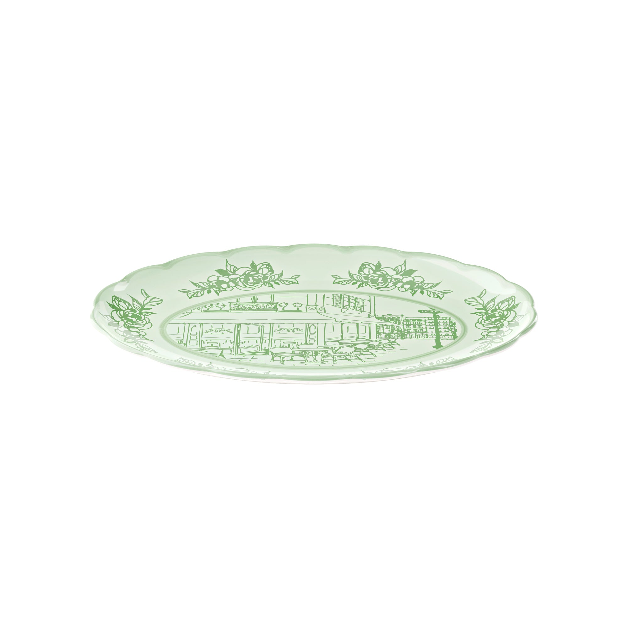 LARGE OVAL SERVING DISH "JOSEPHINE" - Image 4