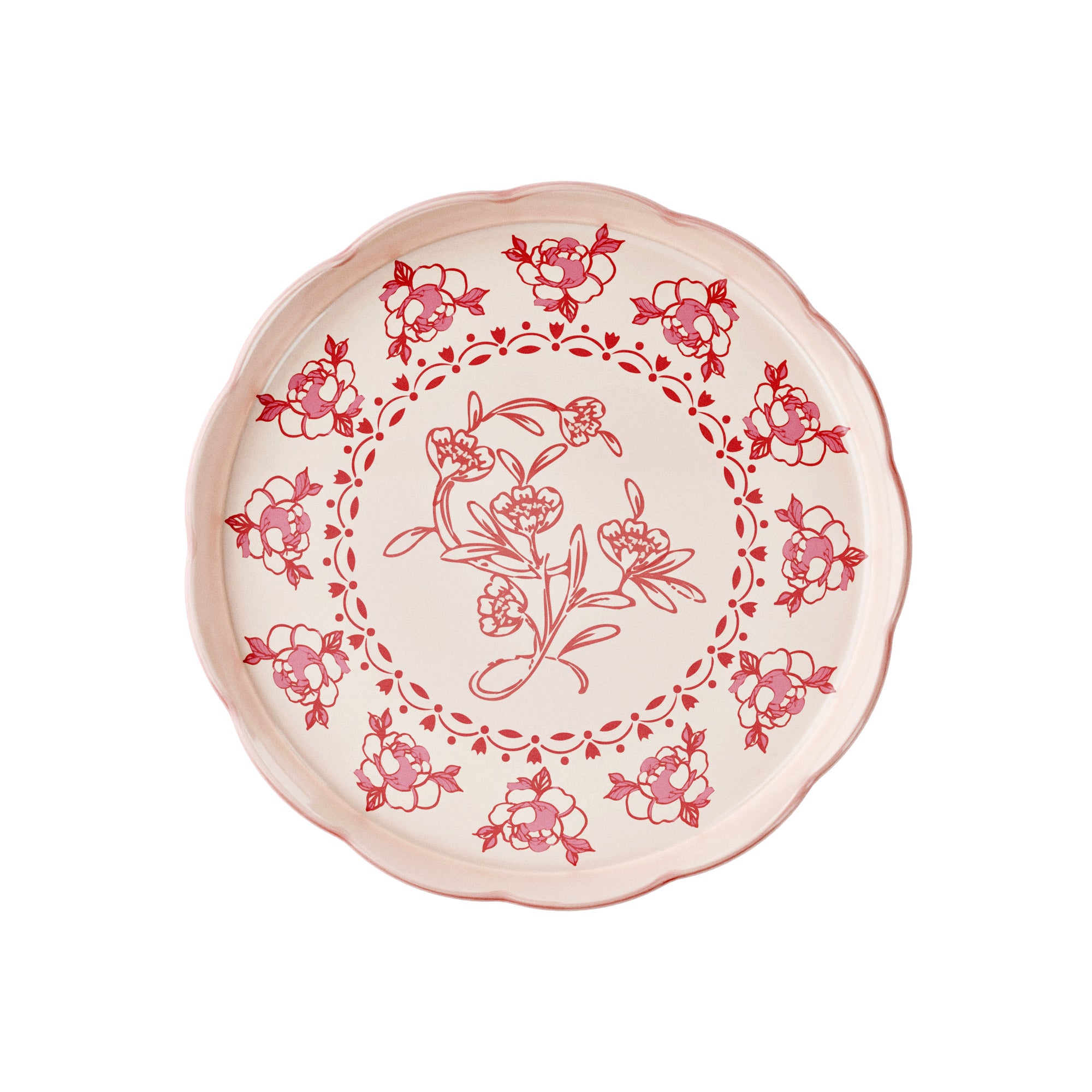 SMALL ROUND TRAY "JOSEPHINE" - Image 4
