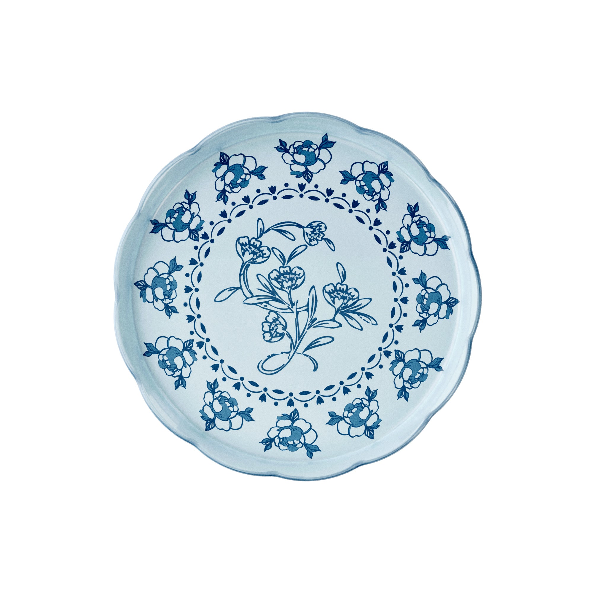 SMALL ROUND TRAY "JOSEPHINE" - Image 2
