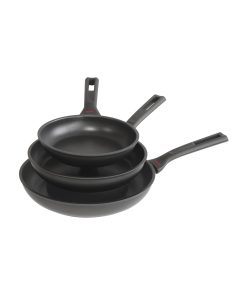 SET OF 3 FRYING PANS ø20-24-28CM ''COOK&PLUS''