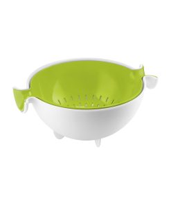 COLANDER AND BOWL SET 'SPIN&DRAIN' "PREPARATION"