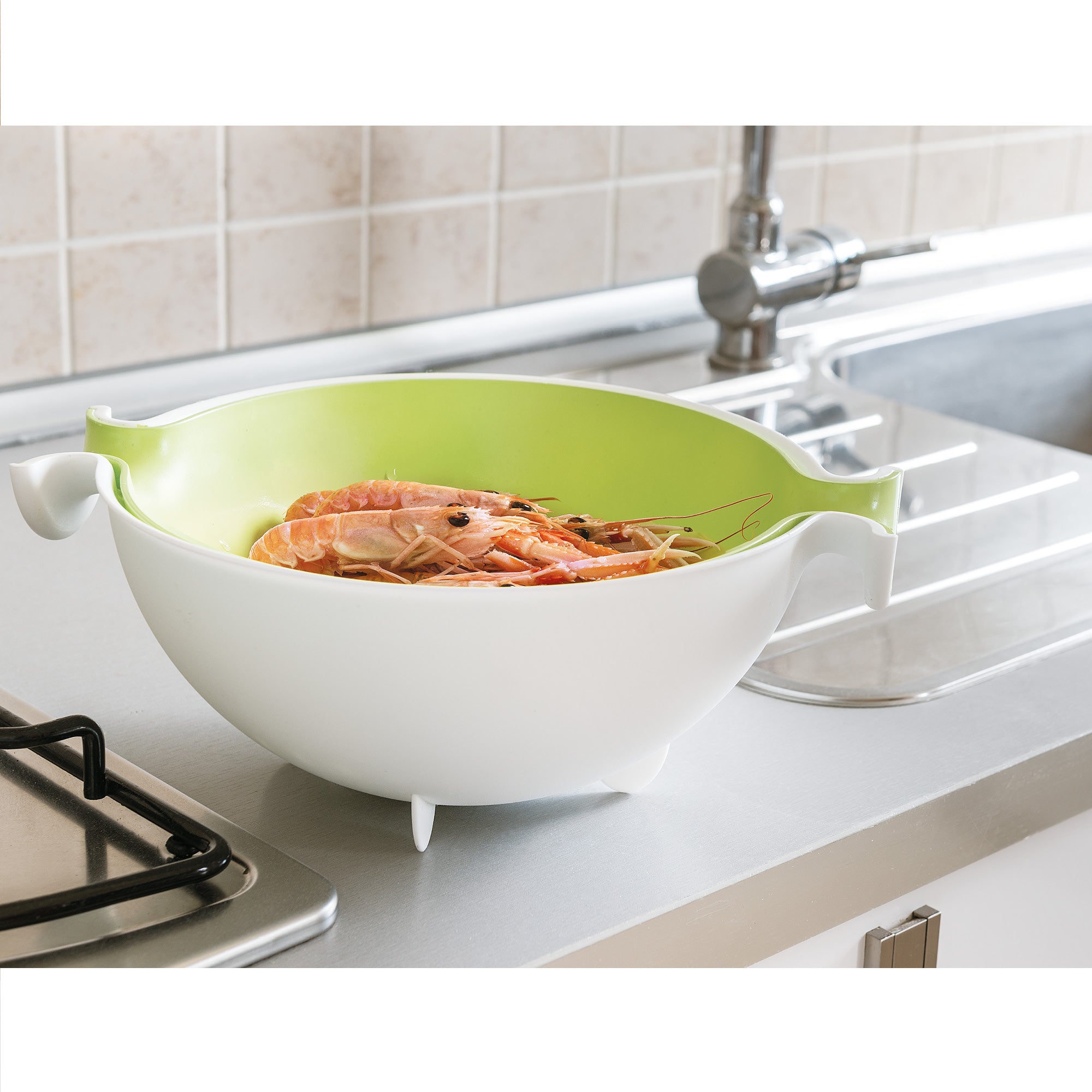 COLANDER AND BOWL SET 'SPIN&DRAIN' "PREPARATION" - Image 3
