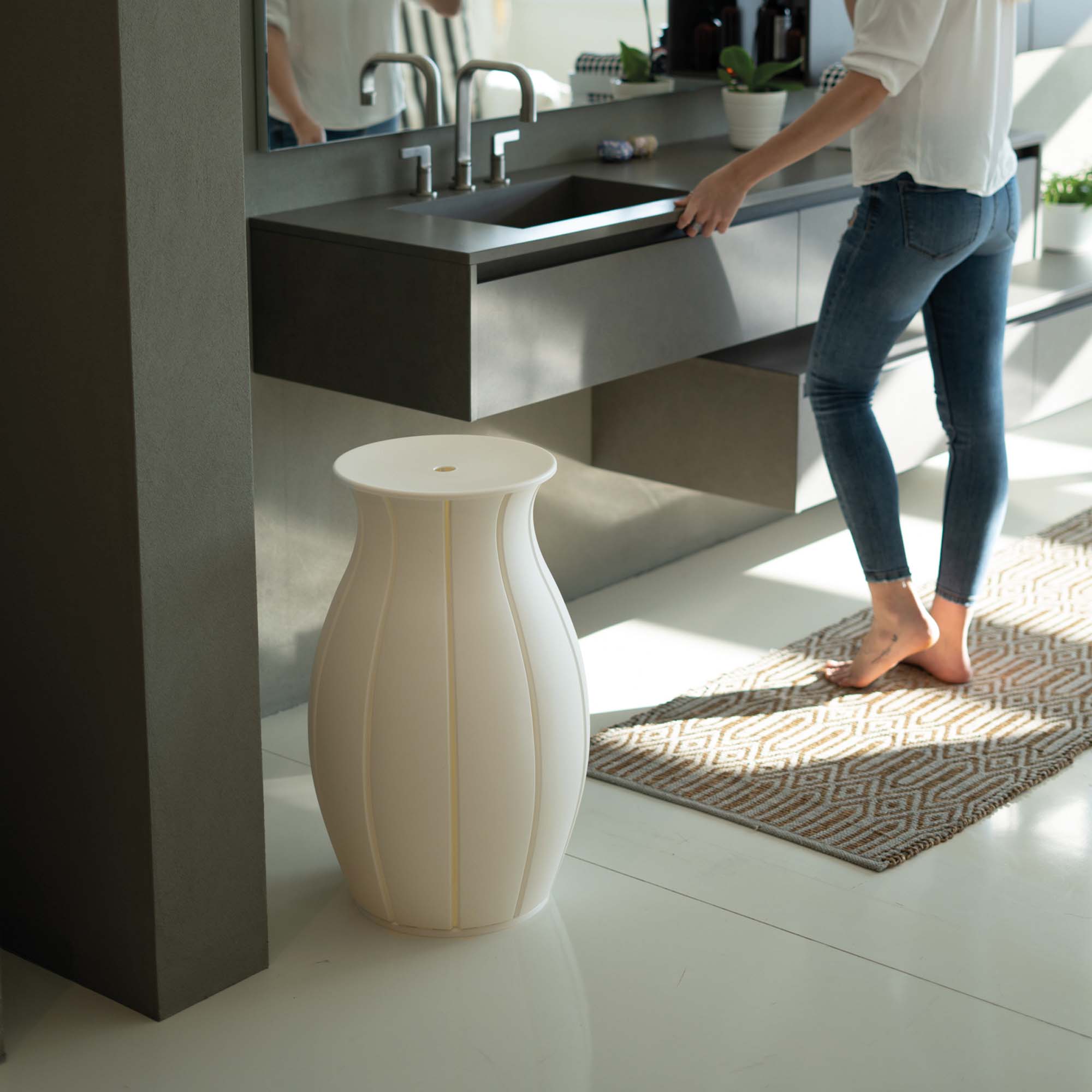 LAUNDRY HOLDER 'NINFEA' "HOME" - Image 2