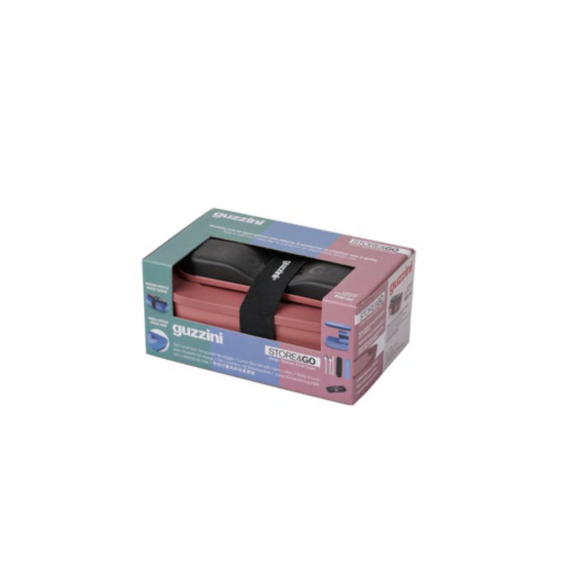 LUNCH BOX SET WITH TRAVEL CUTLERY 'STORE&GO' "ON THE GO" - Image 4